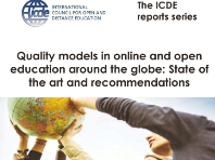 Webinar on quality models in online and open education