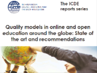 Quality models in online and open education